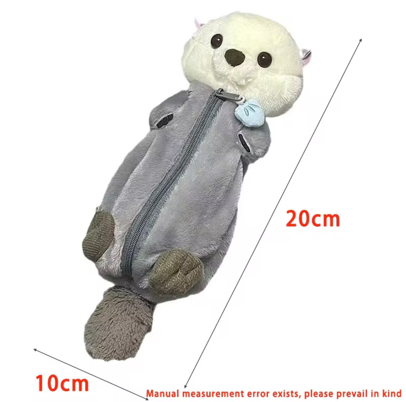 Sea Otter Plush Pencil Case